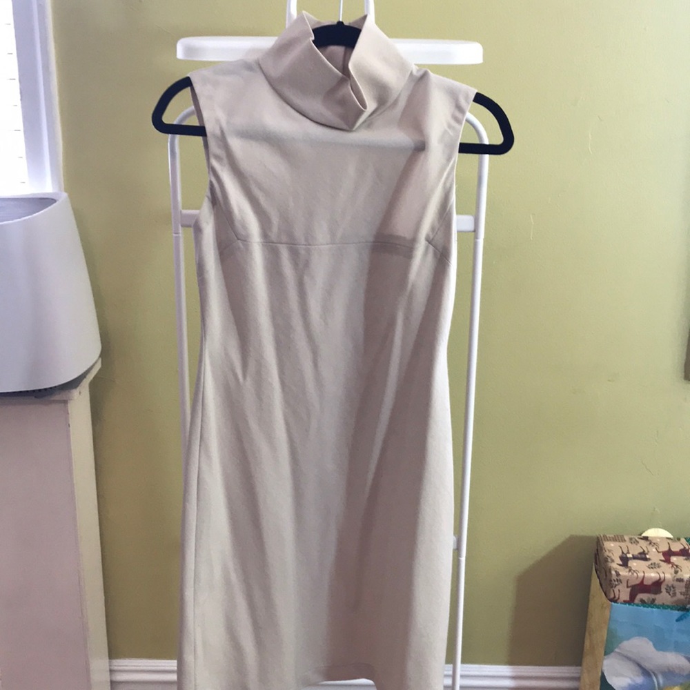 Susan Lazar Funnel Neck Sleevless Dress